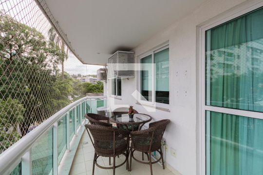 Varanda Gourmet de apartamento para alugar com 3 quartos, 104m² em Freguesia (jacarepaguá), Rio de Janeiro