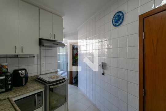 Cozinha de apartamento para alugar com 3 quartos, 115m² em Dona Clara, Belo Horizonte