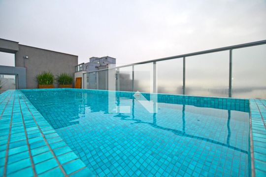 Área comum - Piscina de kitnet/studio à venda com 1 quarto, 30m² em Centro Histórico, Porto Alegre