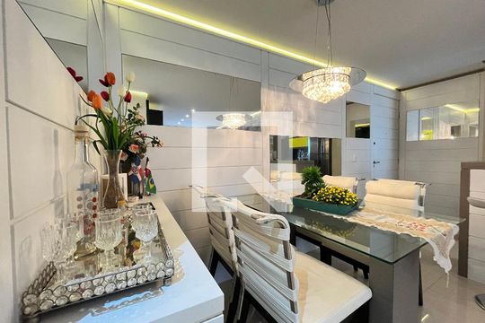 Sala de Jantar de apartamento para alugar com 2 quartos, 67m² em Bosque, Campinas