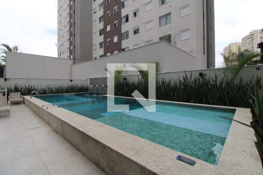 Piscina de apartamento à venda com 1 quarto, 34m² em Jardim Taquaral, São Paulo