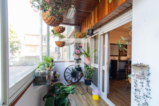 Varanda da Sala de apartamento à venda com 4 quartos, 152m² em Centro Histórico, Porto Alegre