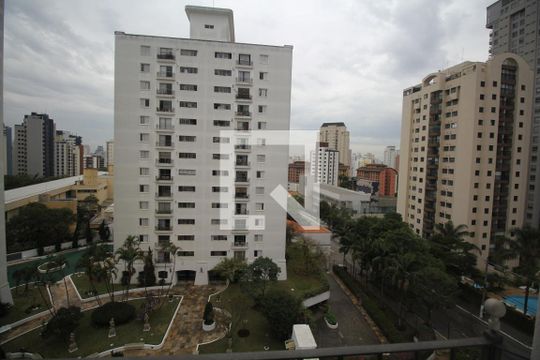 Vista da Sala de apartamento para alugar com 3 quartos, 105m² em Vila Mariana, São Paulo