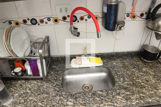Cozinha de apartamento à venda com 1 quarto, 50m² em Bela Vista, São Paulo