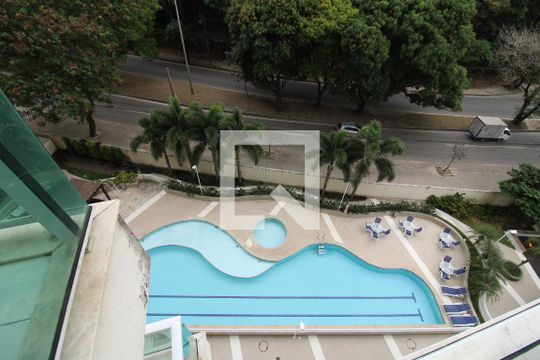 Vista da Varanda de apartamento para alugar com 1 quarto, 68m² em Jacarepaguá, Rio de Janeiro