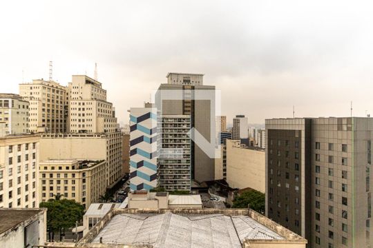 Vista do Studio de kitnet/studio à venda com 1 quarto, 33m² em Centro, São Paulo