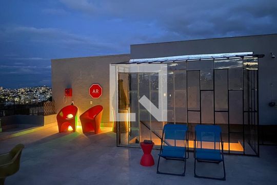Terraço de apartamento à venda com 2 quartos, 190m² em Santa Tereza, Belo Horizonte