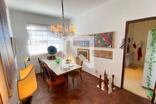 Sala de Jantar de apartamento à venda com 2 quartos, 190m² em Santa Tereza, Belo Horizonte