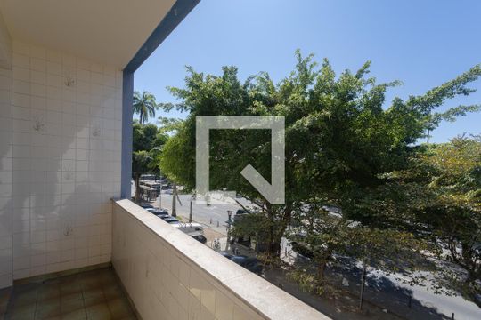 Varanda de apartamento para alugar com 1 quarto, 40m² em Flamengo, Rio de Janeiro