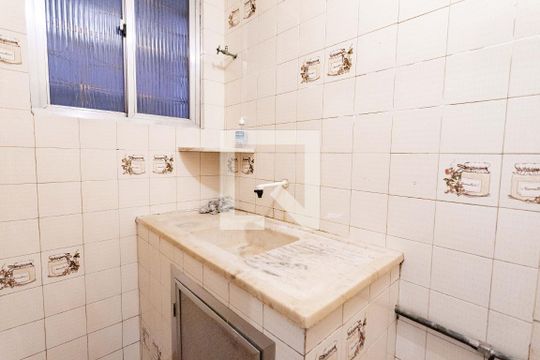 Cozinha de apartamento para alugar com 1 quarto, 40m² em Flamengo, Rio de Janeiro