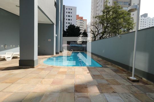 Área comum - Piscina de apartamento à venda com 1 quarto, 48m² em Centro, Santo André