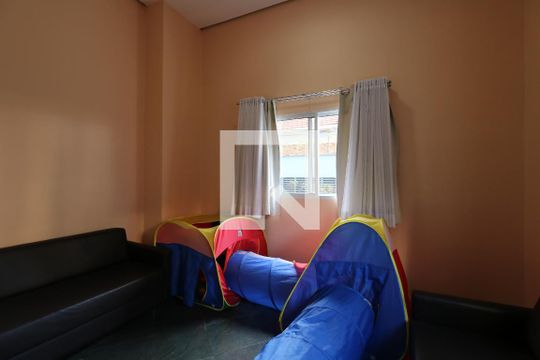 Área comum - Brinquedoteca de apartamento à venda com 1 quarto, 48m² em Centro, Santo André