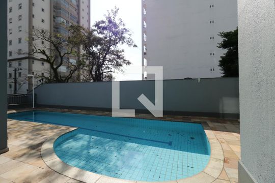Área comum - Piscina de apartamento à venda com 1 quarto, 48m² em Centro, Santo André