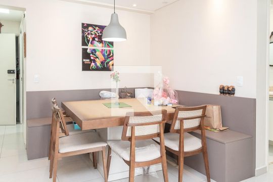 Sala de Jantar de apartamento para alugar com 3 quartos, 70m² em Picanço, Guarulhos