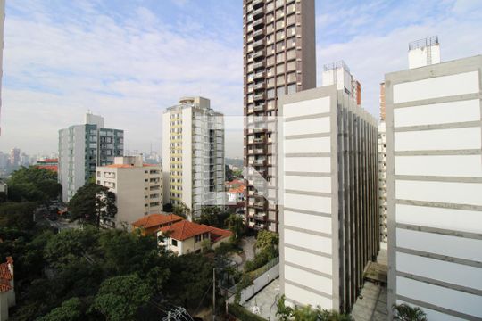 Vista do quarto 1 de apartamento para alugar com 3 quartos, 89m² em Perdizes, São Paulo