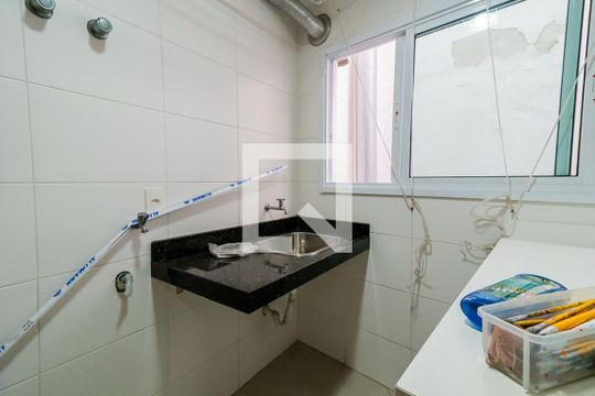 Área de Serviço de casa à venda com 3 quartos, 196m² em Vila America, Santo André