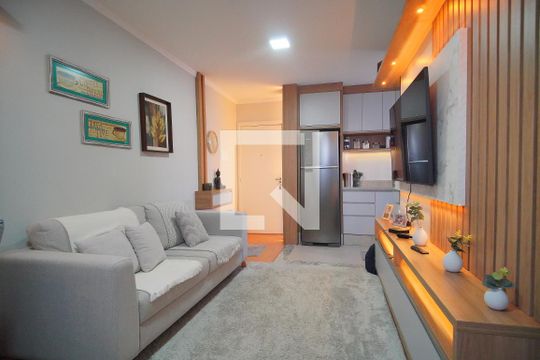 Sala de apartamento à venda com 2 quartos, 50m² em Vila Rosa, Novo Hamburgo