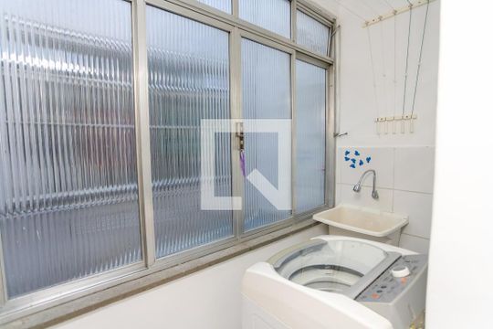 Área de Serviço de apartamento à venda com 3 quartos, 87m² em São Geraldo, Porto Alegre
