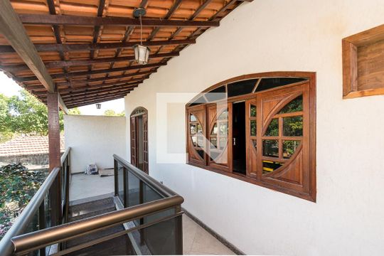 Varanda da Sala de casa à venda com 3 quartos, 200m² em Penha, Rio de Janeiro