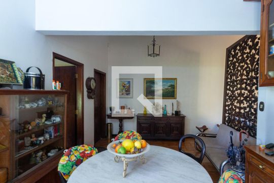 Sala de Jantar de casa de condomínio para alugar com 3 quartos, 145m² em Condomínio Estância Marambaia, Vinhedo