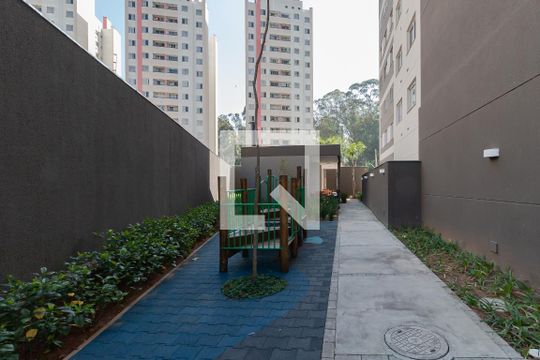 Área comum - Playground de apartamento para alugar com 1 quarto, 24m² em Sacoma, São Paulo