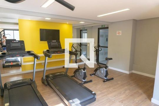 Área comum - Academia de kitnet/studio para alugar com 1 quarto, 26m² em Bela Vista, São Paulo