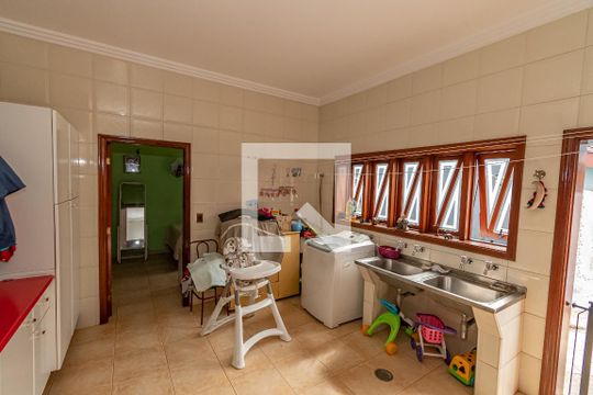 Área de Serviço de casa à venda com 5 quartos, 550m² em Parque Taquaral, Campinas