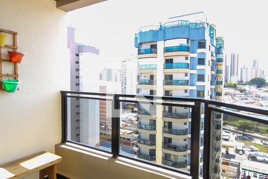 Varanda da Sala de apartamento à venda com 2 quartos, 156m² em Vila Regente Feijó, São Paulo