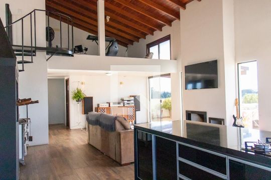 Living- 2º Andar de apartamento para alugar com 3 quartos, 300m² em Centro, São Leopoldo