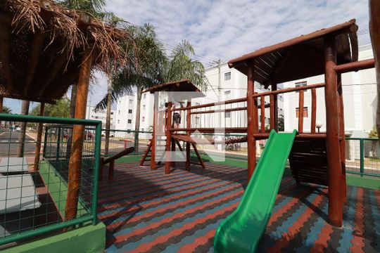 Área comum - Playground de apartamento para alugar com 2 quartos, 43m² em Gávea, Uberlândia