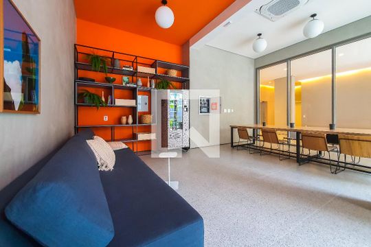 Área comum - Coworking de kitnet/studio à venda com 1 quarto, 25m² em Vila Mariana, São Paulo