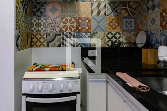 Cozinha de kitnet/studio para alugar com 1 quarto, 40m² em Ipanema, Rio de Janeiro