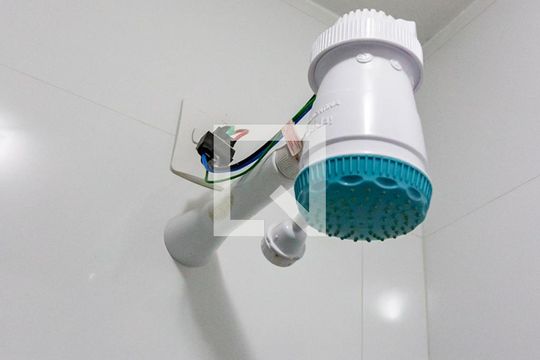 Detalhe do banheiro de kitnet/studio para alugar com 1 quarto, 40m² em Ipanema, Rio de Janeiro