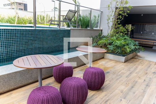 Área comum - Churrasqueira de apartamento à venda com 1 quarto, 30m² em Km 18, Osasco