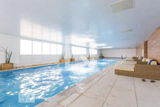 Área Comum - Piscina Coberta de apartamento à venda com 1 quarto, 50m² em Vila Gomes Cardim, São Paulo