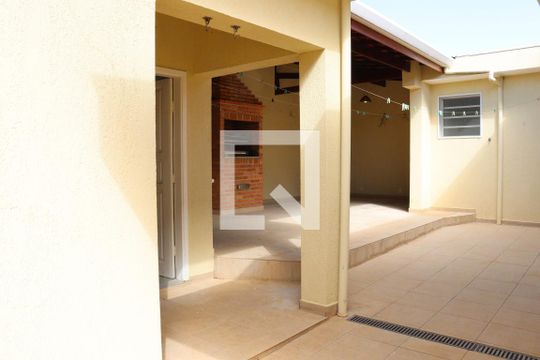 Área comum - Churrasqueira de casa para alugar com 3 quartos, 205m² em Jardim Nossa Senhora Auxiliadora, Campinas