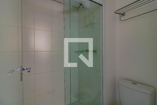 Banheiro de apartamento para alugar com 1 quarto, 37m² em Jabaquara, São Paulo