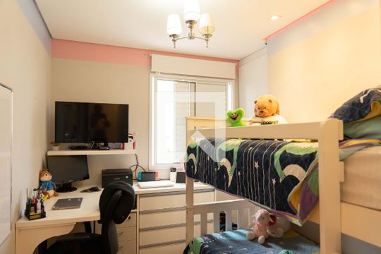 Quarto de apartamento à venda com 3 quartos, 67m² em Vila Curuca, Santo André