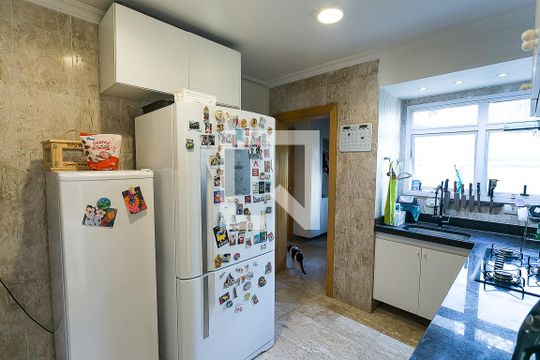 cozinha de apartamento à venda com 4 quartos, 135m² em Vila Andrade, São Paulo