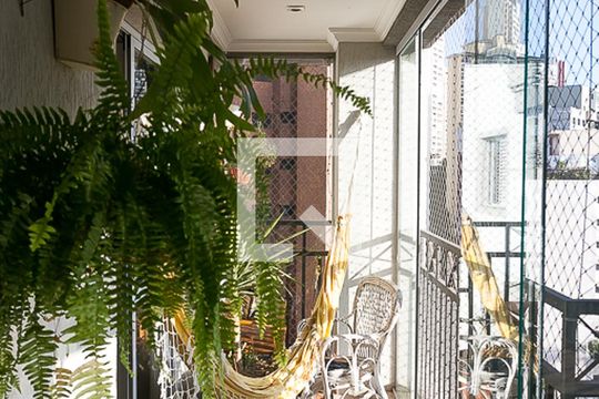 Varanda de apartamento à venda com 4 quartos, 135m² em Vila Andrade, São Paulo