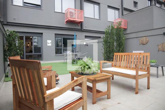 Área comum de apartamento à venda com 1 quarto, 42m² em Independência, Porto Alegre