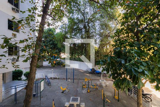 Vista do Quarto de apartamento à venda com 1 quarto, 40m² em Anil, Rio de Janeiro