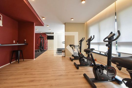 Academia  de apartamento à venda com 1 quarto, 31m² em Campo Belo, São Paulo