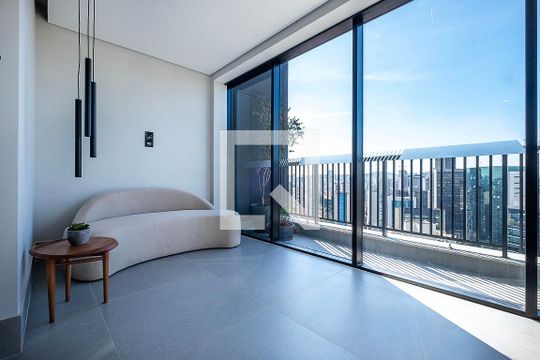 Área comum de apartamento à venda com 1 quarto, 49m² em Pinheiros, São Paulo