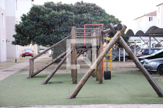 Área comum - Playground de apartamento para alugar com 2 quartos, 48m² em Novo Mundo, Uberlândia
