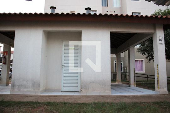Área comum - Churrasqueira de apartamento para alugar com 2 quartos, 48m² em Novo Mundo, Uberlândia