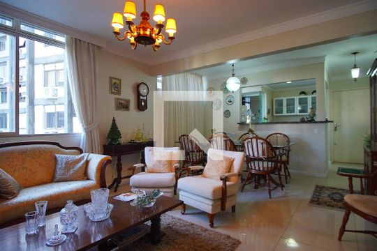 Sala de apartamento para alugar com 2 quartos, 64m² em Boa Vista, Porto Alegre