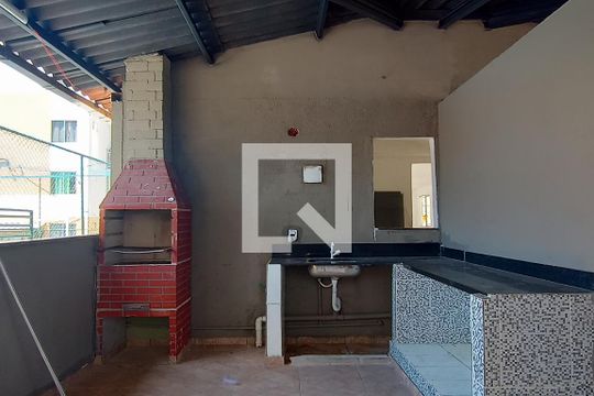 Área comum - Churrasqueira de apartamento à venda com 3 quartos, 53m² em Jacarepaguá, Rio de Janeiro