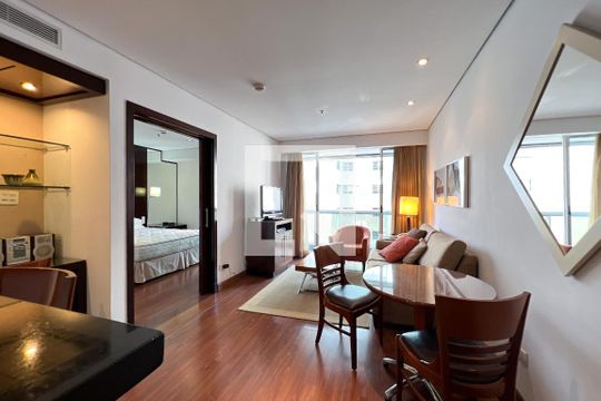 Apartamento para alugar com 1 quarto, 58m² em Itaim Bibi, São Paulo