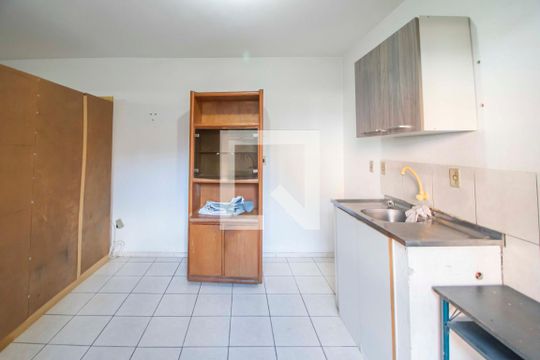 Sala/Cozinha de kitnet/studio para alugar com 1 quarto, 28m² em Nossa Senhora das Graças, Canoas